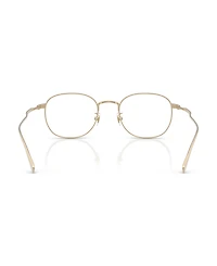 B by Brooks Brothers Men's Round Eyeglasses, BB1131TD