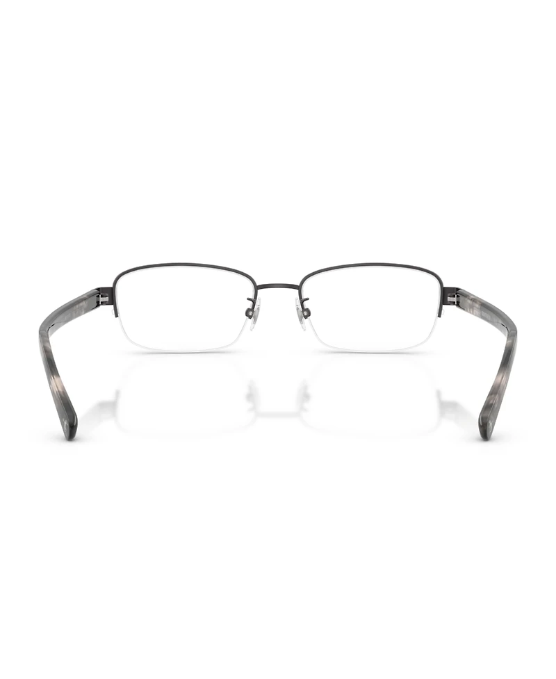 B by Brooks Brothers Men's Oval Eyeglasses, BB1130TD