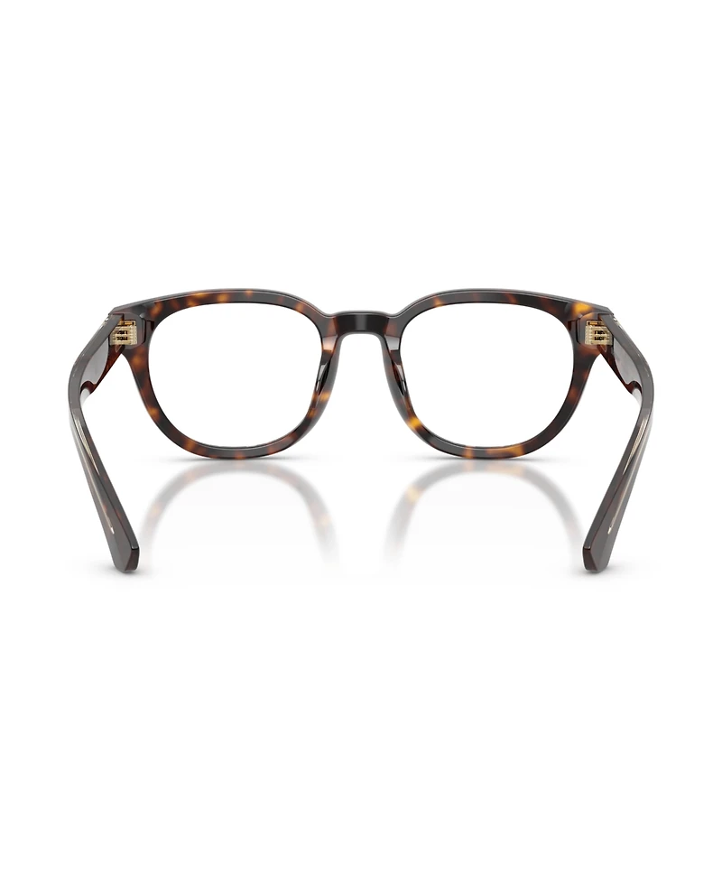 Burberry Men's Round Eyeglasses