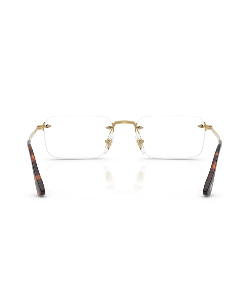 Persol Unisex Rectangle Eyeglasses