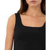 Pact Women's Organic Cotton On The Go-To Square Neck Tank