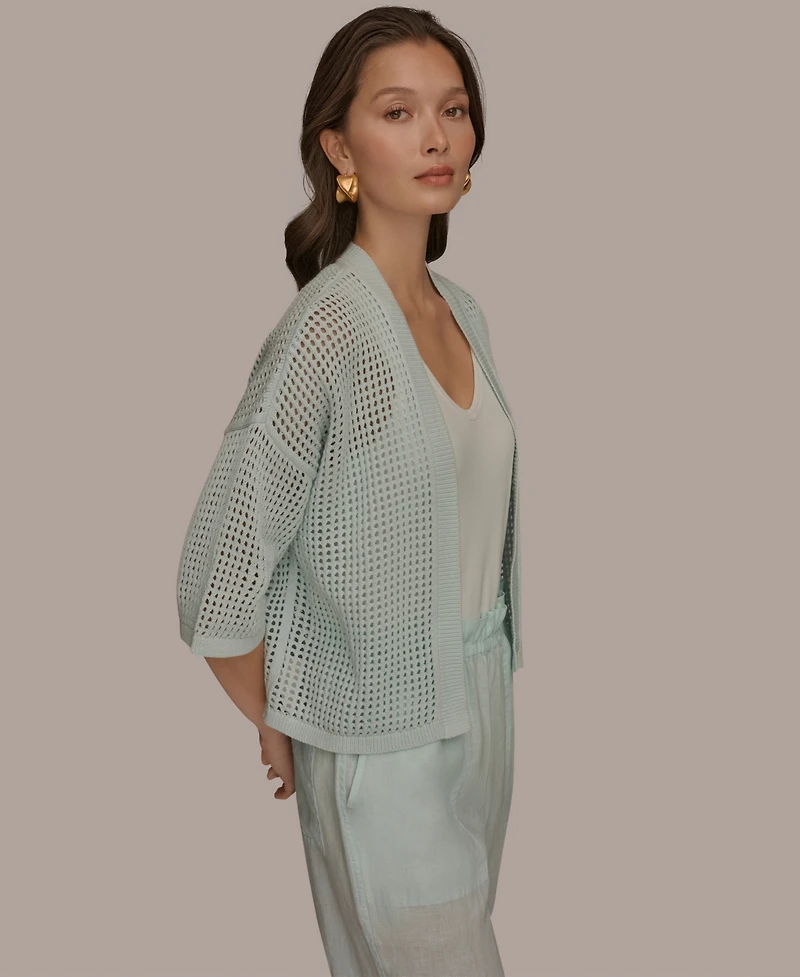 Donna Karan Weekend Women's Open-Front Cardigan