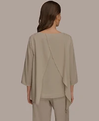 Donna Karan Weekend Women's Boat Neck Blouse