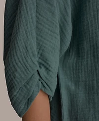 Donna Karan Weekend Women's Boat Neck Blouse