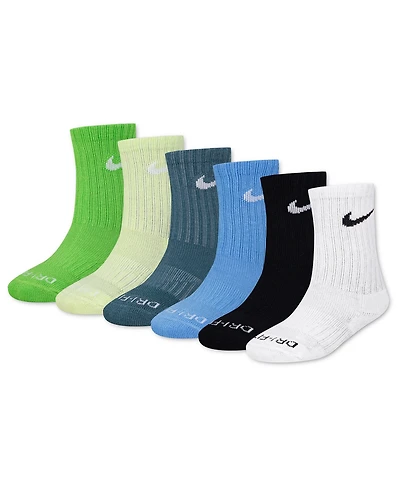 Nike Little Kids' 6-Pk. Performance Crew Socks