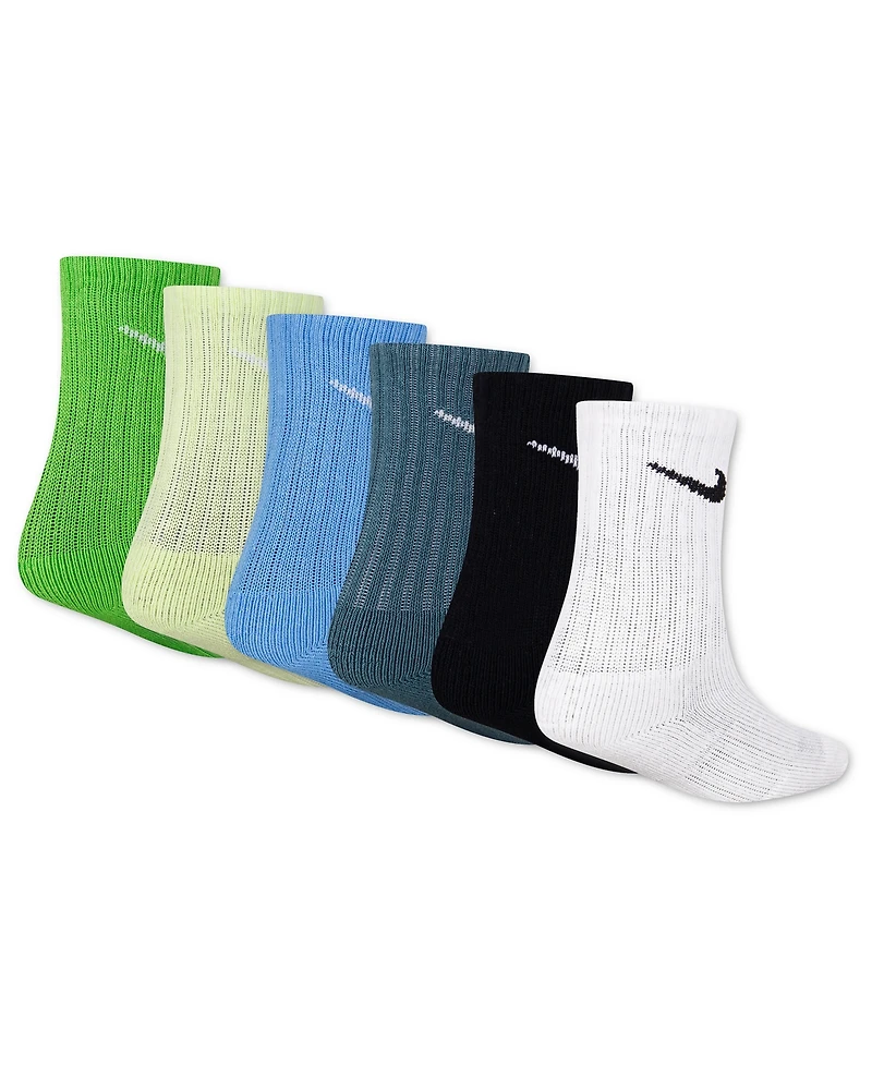 Nike Little Kids' 6-Pk. Performance Crew Socks