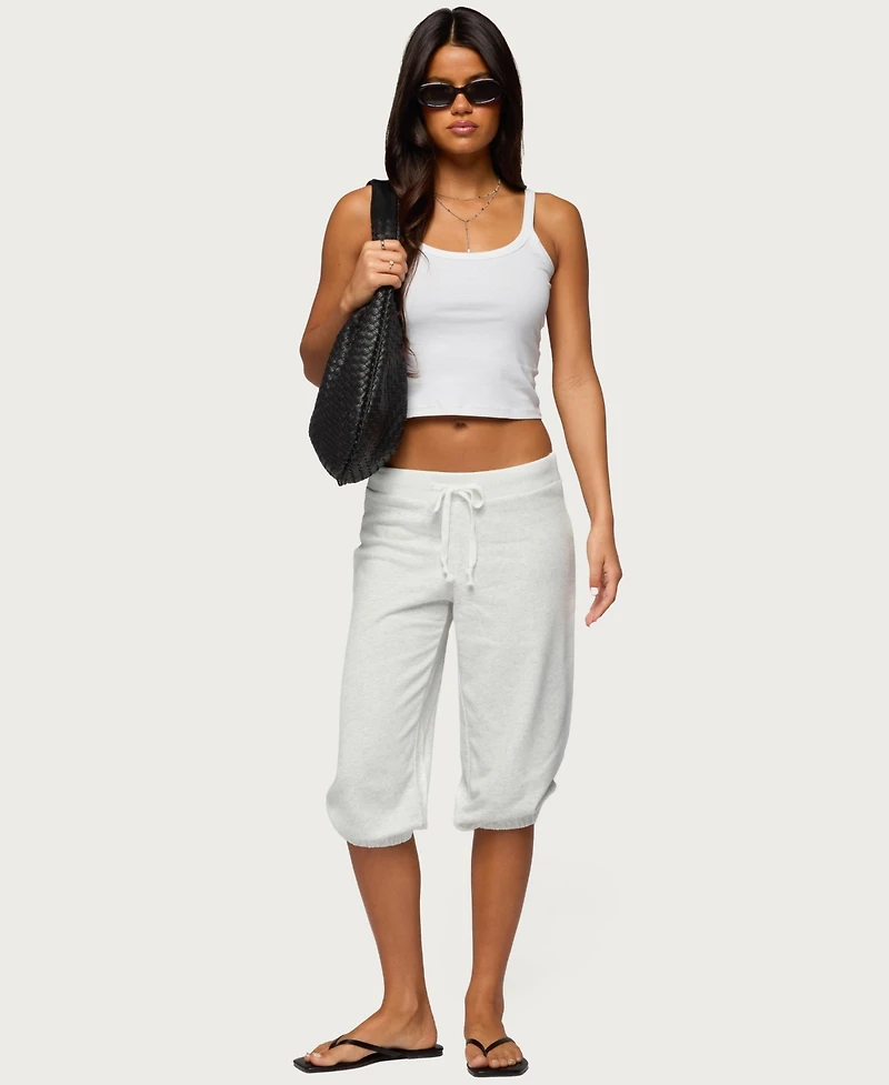 Edikted Women's Deana Capri Sweatpants