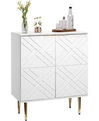 gaomon Buffet Cabinet, Kitchen Sideboard Storage Cabinet with 2 Doors, 29" Coffee Bar for Dining Room, Kitchen, Hallway,