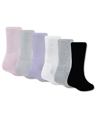 Jordan Boys' 7-11 Everyday Crew Socks, 6-Pack