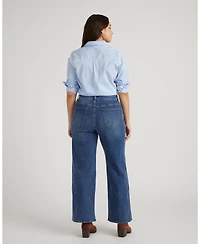 Universal Standard Women's Plus Relaxed Bootcut Jeans