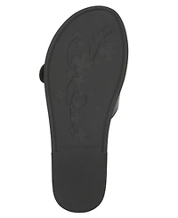 Lucky Brand Women's Suszie Buckle Slide Flat Sandals