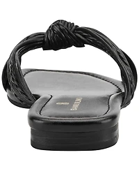 Bandolino Women's Sella Knotted Slip-On Flat Sandals