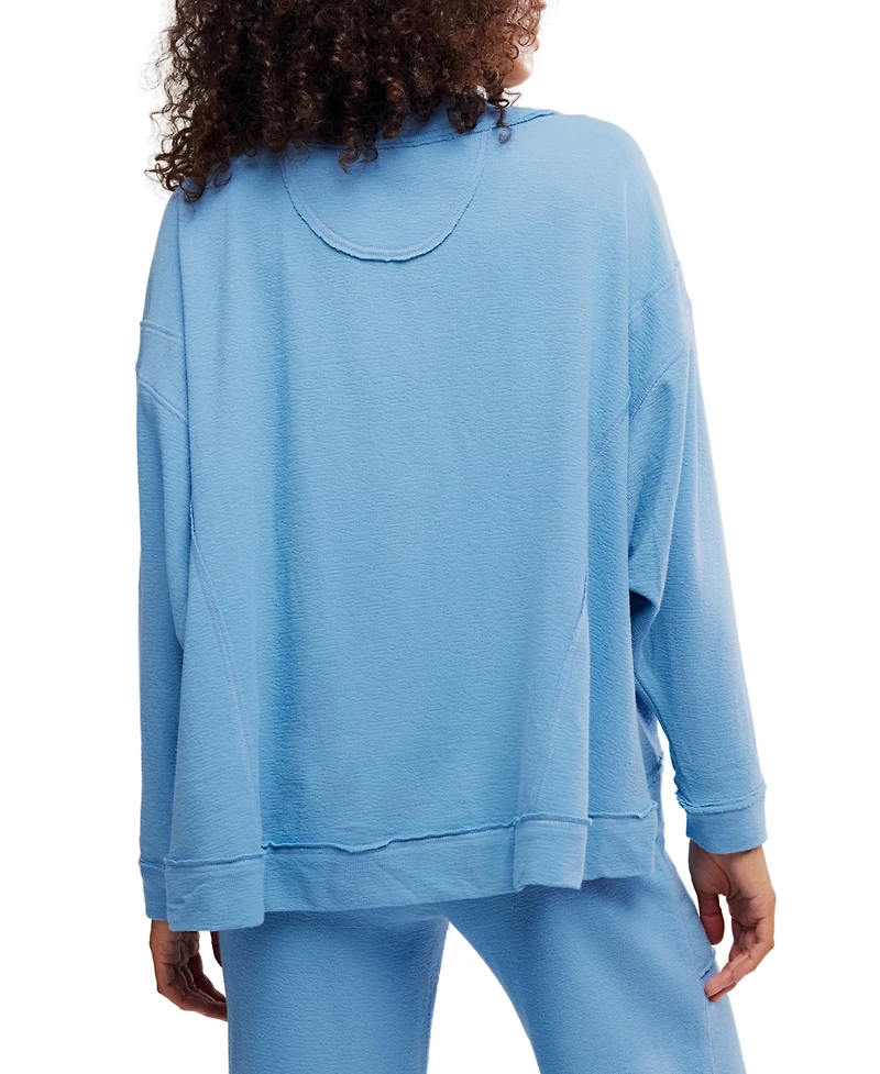 Free People Women's Staycation Pullover Sweatshirt