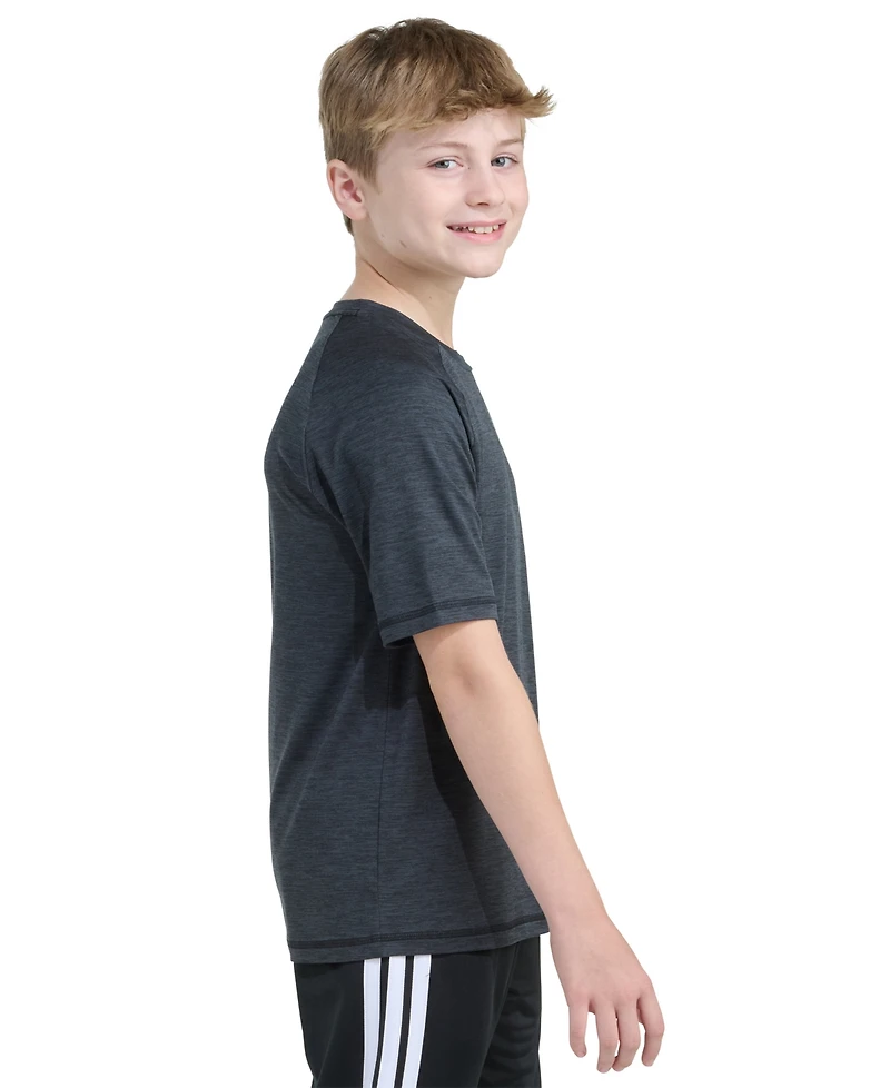 adidas Boys' 8-20 Short-Sleeve Regular Fit T-Shirt