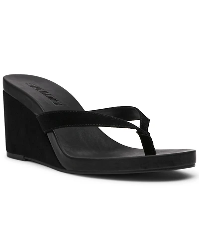 Steve Madden Women's Playing Wedge Thong Sandals