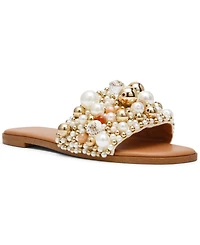 Steve Madden Women's Klio Embellished Slide Sandals