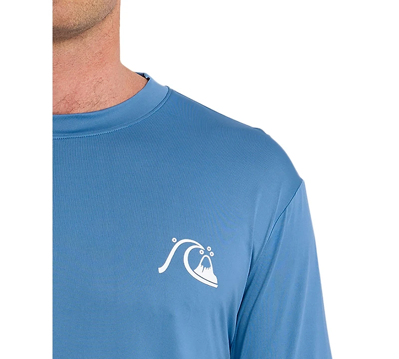 Quiksilver Men's Logo Surf Long-Sleeve T-Shirt