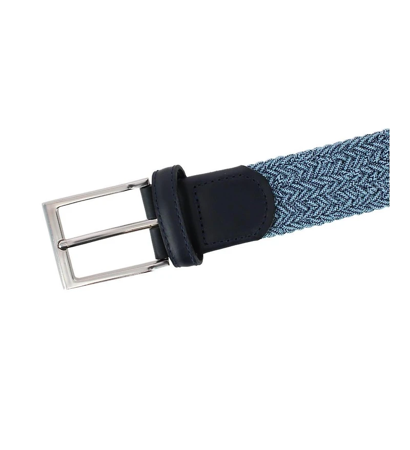 Trafalgar Big & Tall Madden Marble Weave 35mm Golf Stetch Belt