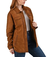 Frye Women's Goat Suede Jacket