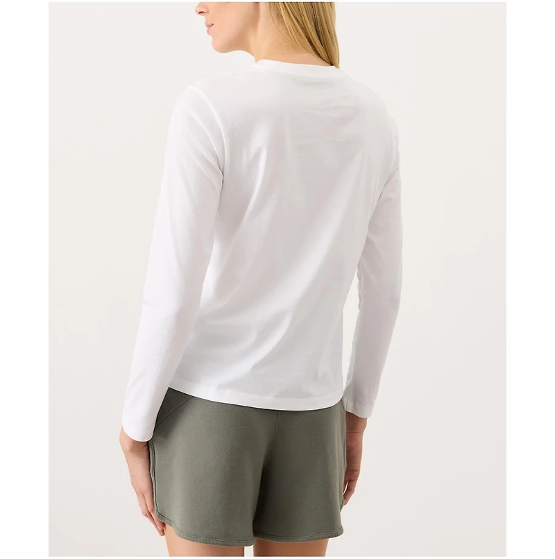 Pact Women's Organic Cotton Essential Long Sleeve T-shirt