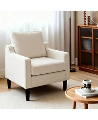 Streamdale Furniture Living Room Accent Chair - Soft Chenille Comfy Arm Chair