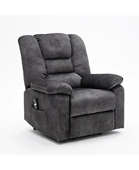 Boyel Living Velvet Power Lift Recliners with Heat & Massage, Lift Chair Relax Sofa Chair for Living Room