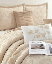 Stratford Park Kyrla Leaves 7-Pc. Comforter Set, California King