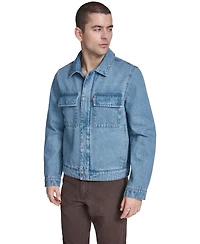 Levi's Men's Front Zipper Shirt Jacket