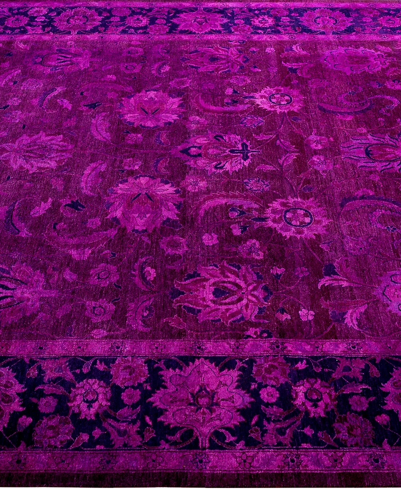 Adorn Hand Woven Rugs Fine Vibrance M1175 6' 2" x 9' 3" Area Rug