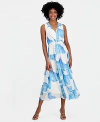Robbie Bee Women's Tiered Maxi Dress
