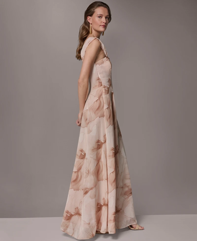 Donna Karan New York Women's One-Shoulder Ball Gown