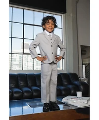 Peanut Butter Collection Boys Joey Safari Slim-Fit Suit