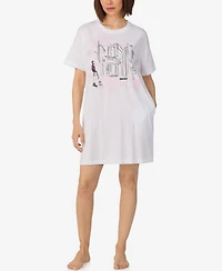 Dkny Women's Short-Sleeve Sleepshirt