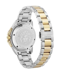 Versace Men's V-Sport Two-Tone Stainless Steel Bracelet Watch, 44mm