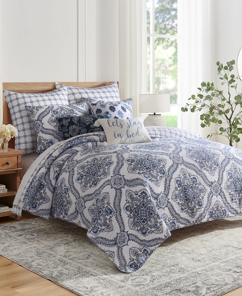 Levtex Home Lentana Reversible 3-Pc. Quilt Set, Full/Queen