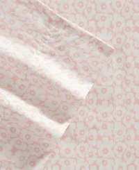 Marimekko Pikkuinen Unikko 200-Thread Count Cotton Percale 4-Pc. Sheet Set