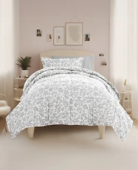 ienjoy Home Patterned Dorm 8-Piece Comforter Set, Twin Xl