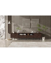 Streamdale Modern Tv Stand for TVs with Storage & Cable Management