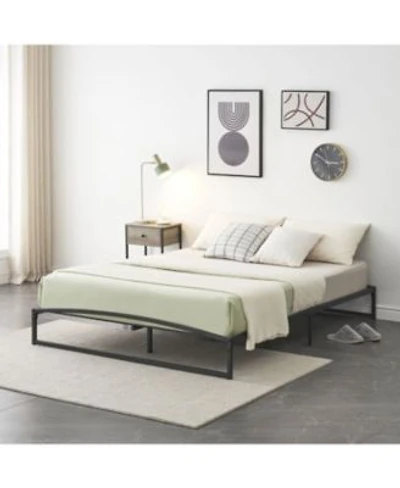 Gaomon Low Bed Frame Size 10 Inch Heavy Duty Metal Platform Bed Frame Low Profile Mattress Foundation No Box Spring Needed Noise Free