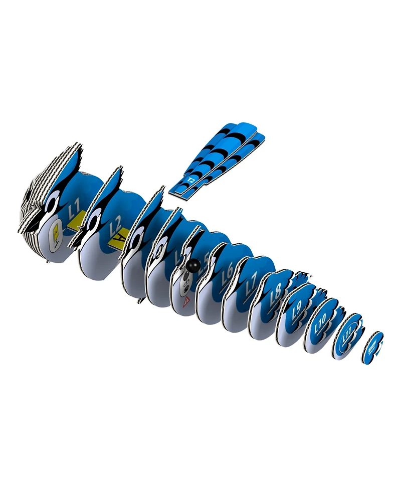 Eugy Blue Jay 3D Puzzle