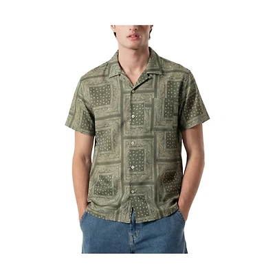 WeSC Men's Bandana Camper Shirt