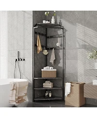 gaomon Corner Hall Tree with Shoe Bench