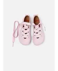 Camper Girls Right Leather Moccasin/Ballerina