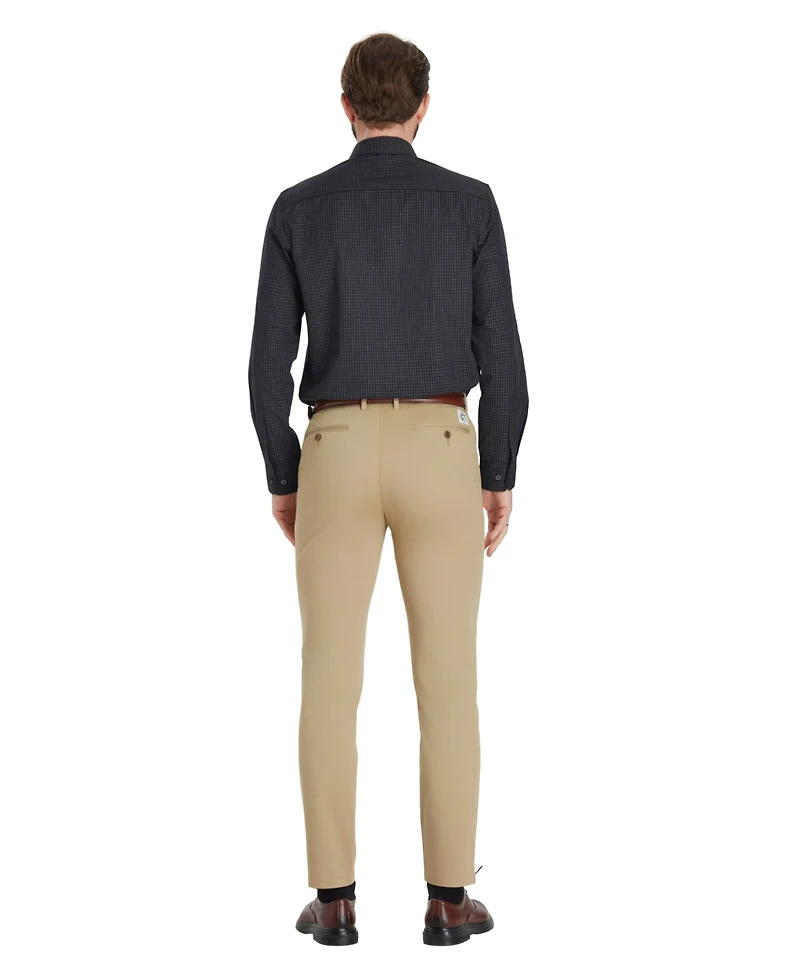 Alfani Men's Slim-Fit Grid Dress Shirt, Macy's Exclusive