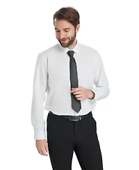 Alfani Men's Regular Fit Solid Dress Shirt, Macy's Exclusive