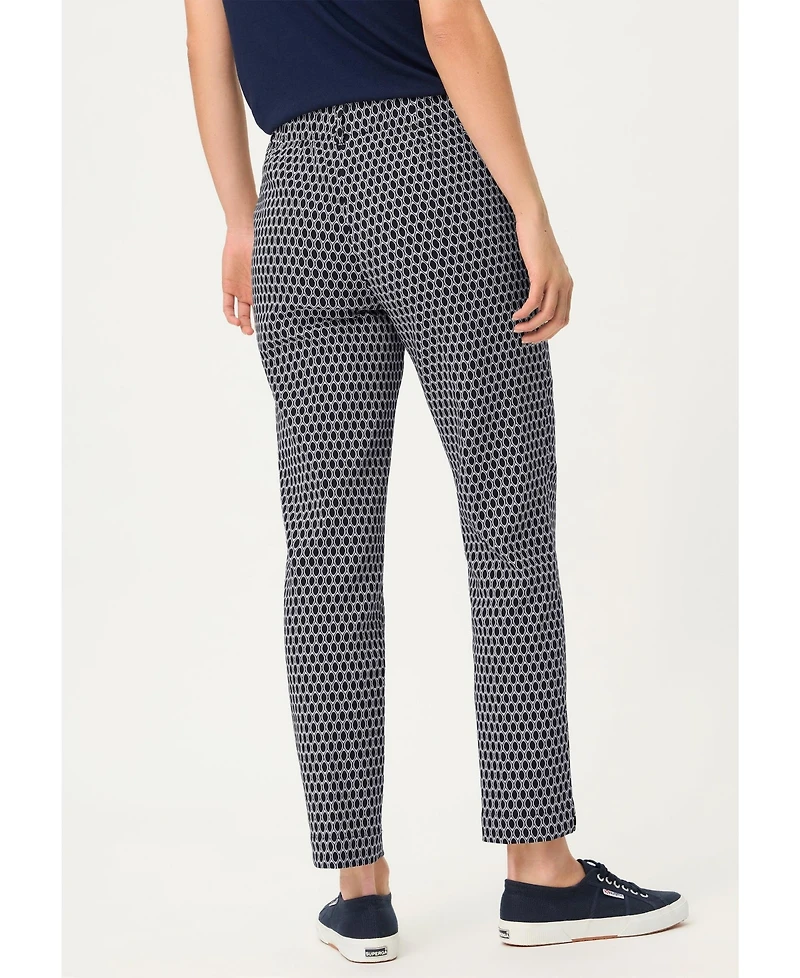 Olsen Women's Lisa FIt Geo Pull-On Pant