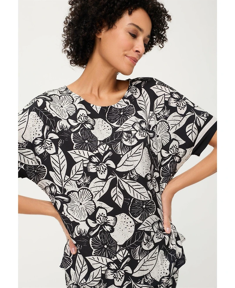 Olsen Women's Floral Blouse