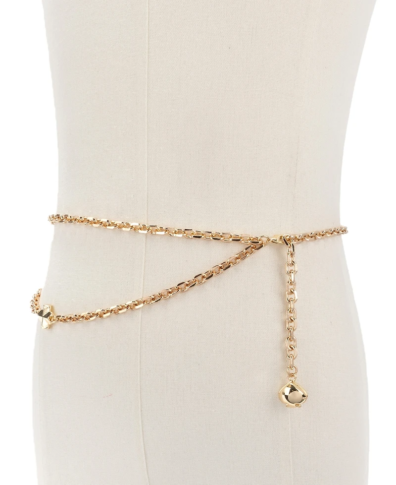 Kate Spade New York Women's Multi Charm Chain Belt