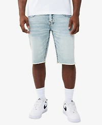 True Religion Men's Straight-Fit Hem Shorts