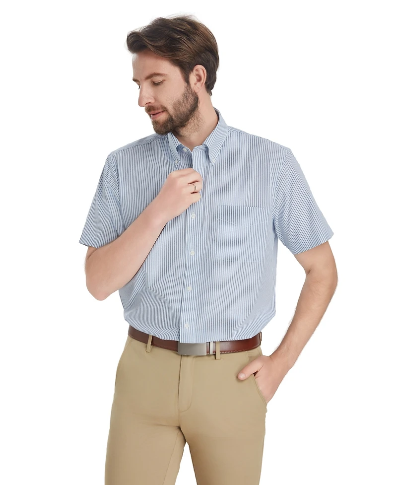 Club Room Men's Striped Dress Shirt, Macy's Exclusive